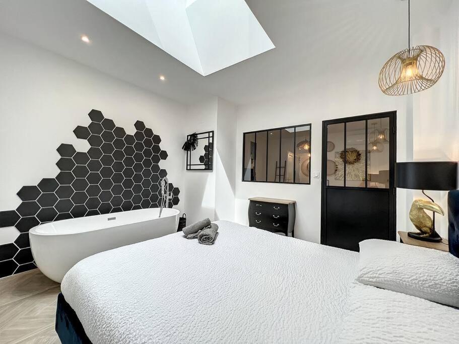 Loft Raffine Et Chic Au Calme Proche Du Centre De Beziers Et Des Plages Apartamento Boujan-sur-Libron Exterior foto